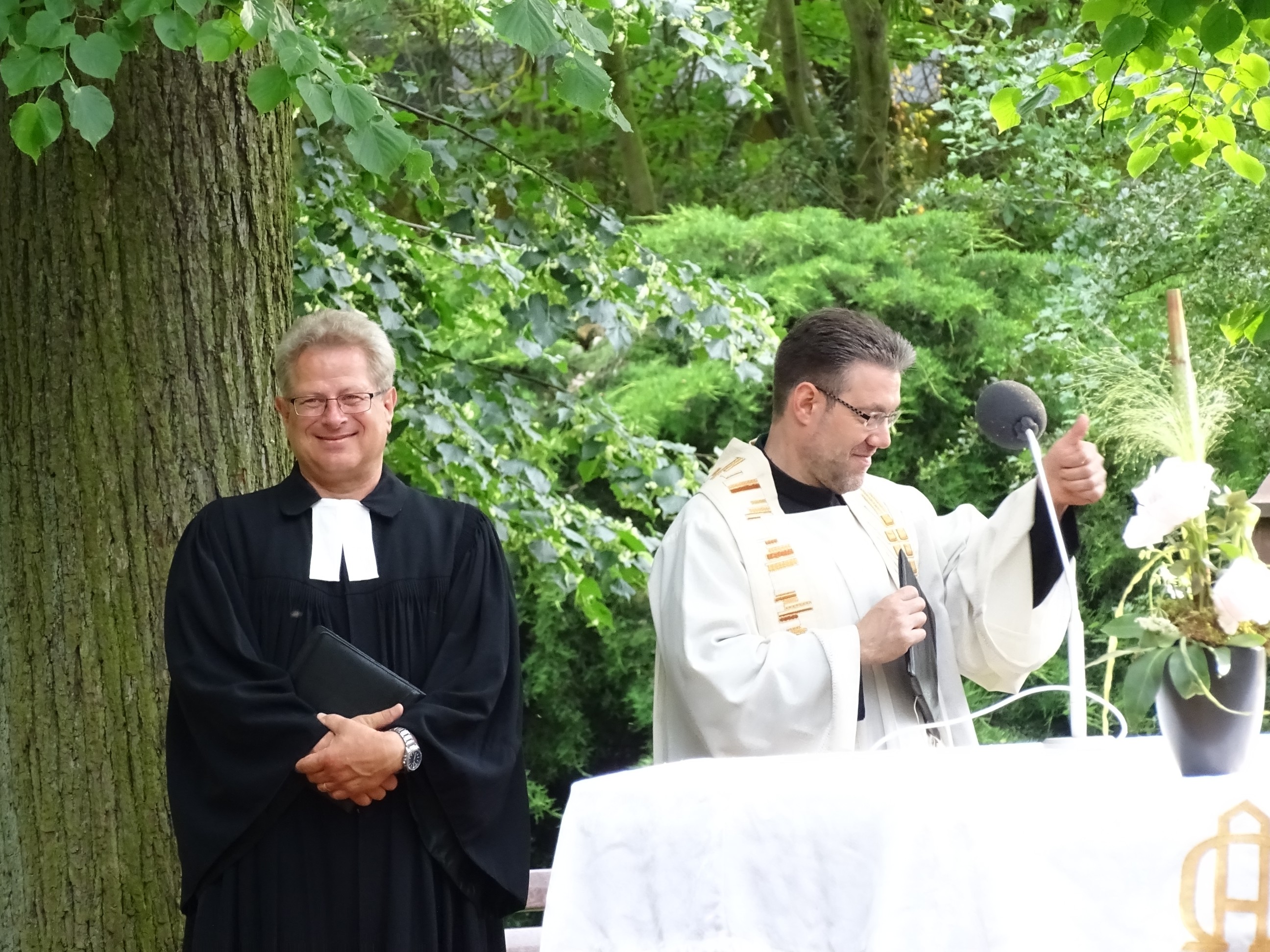 Abiturgottesdienst im Grünen!