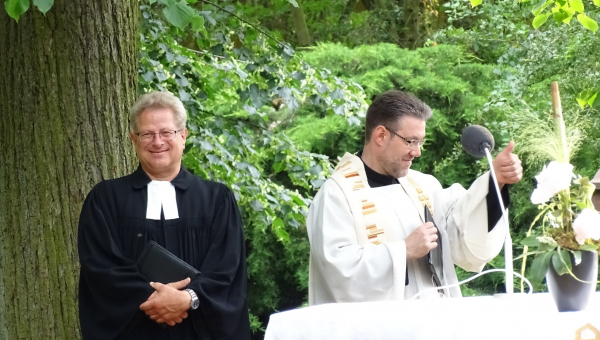 Abiturgottesdienst im Grünen!